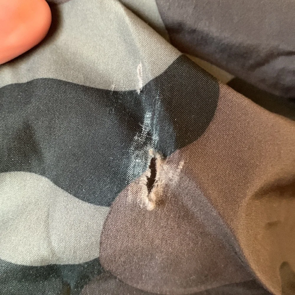 Oshkosh B’Gosh camouflage athletic pants ankle zip lined elastic waist pockets